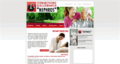 Desktop Screenshot of nephros.jasnet.pl