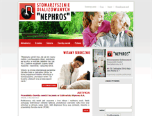 Tablet Screenshot of nephros.jasnet.pl